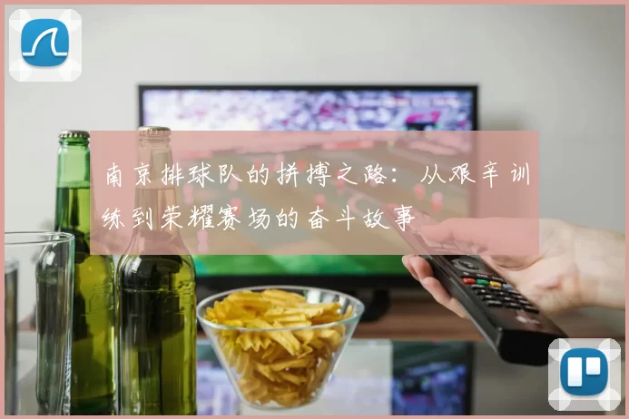 南京排球队的拼搏之路：从艰辛训练到荣耀赛场的奋斗故事