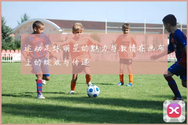 运动足球明星的魅力与激情在画布上的绽放与传递